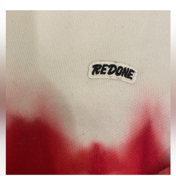 Tie Dye Re Done Raglan Crewneck - Picture 2 of 4